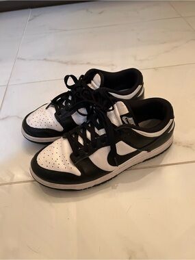 Nike Black and White Low-Top Sneakers